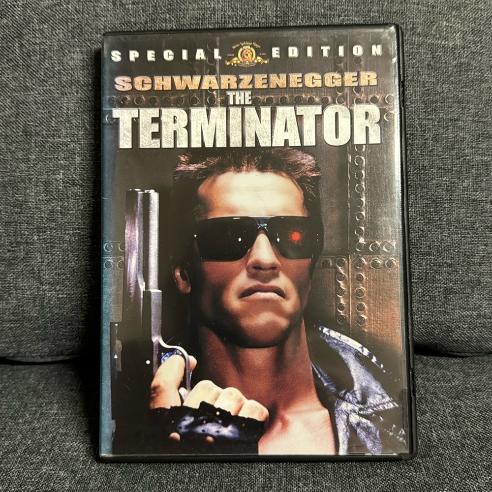 The Terminator Spec Ed DVD 2003 Arnold Schwarzenegger Linda Hamilton Sci-Fi